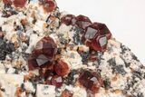 Spessartine Garnets On Feldspar - China #201588-2